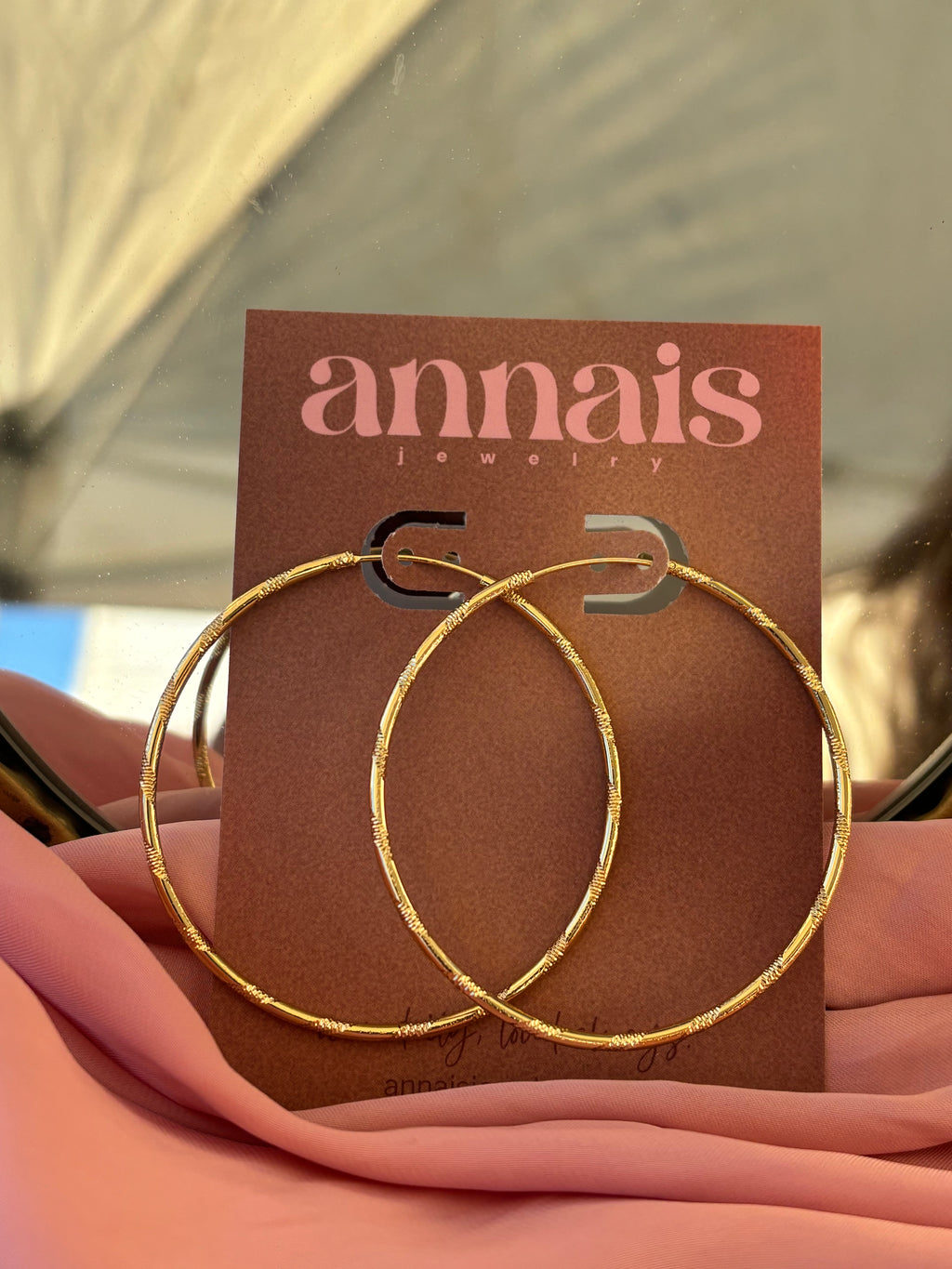 Noa Gold Filled Hoop Earrings | Lightweight Everyday Hoops