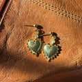 Amor Eterno Heart Drop Earrings