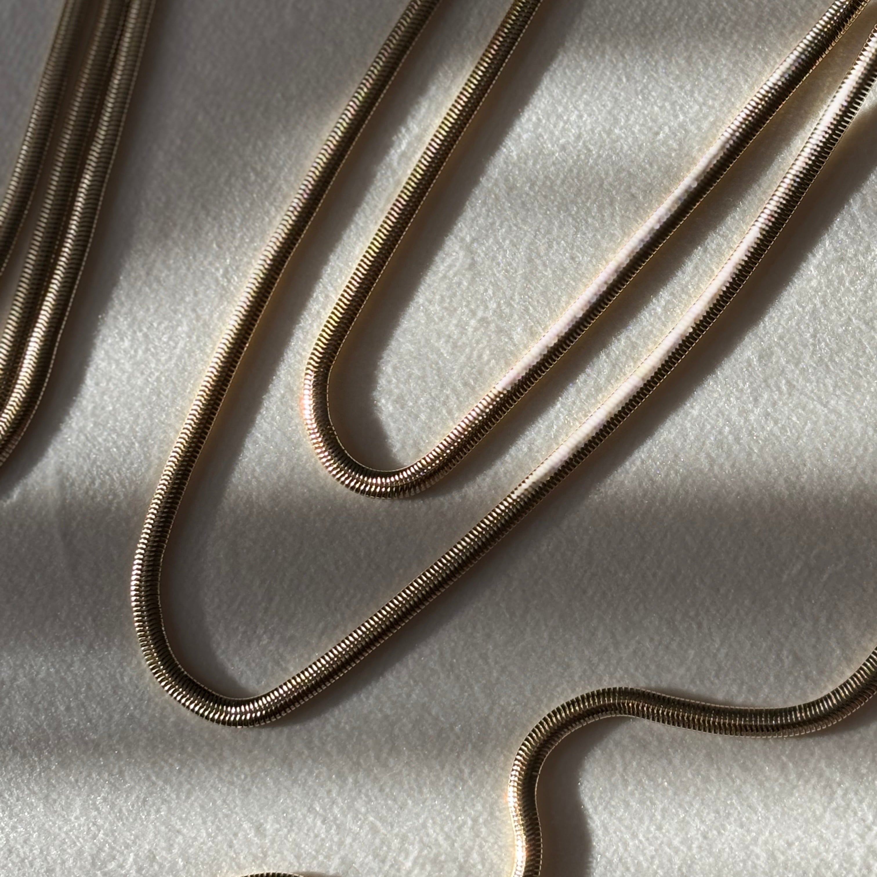 The Eliana Snake Chain Necklace