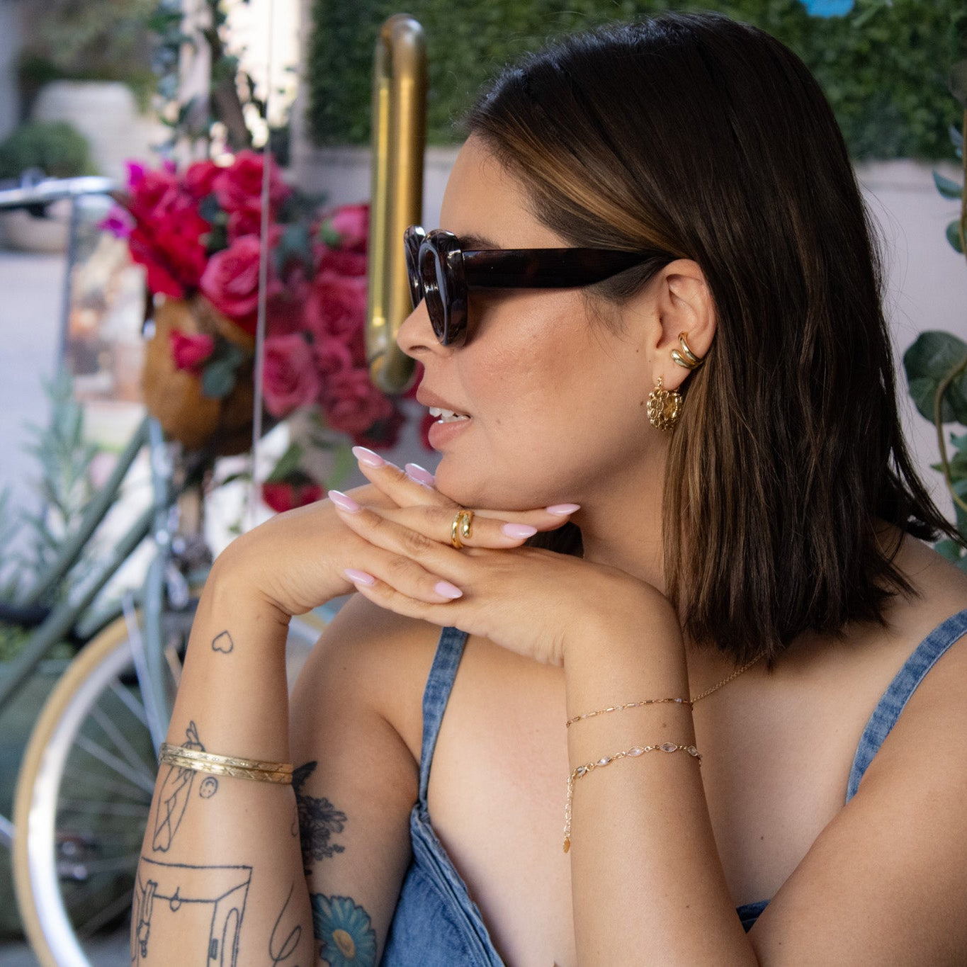 Annais Jewelry — styled gold layering