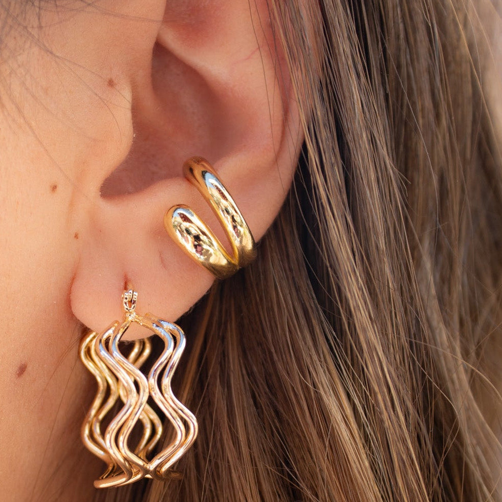 Lyanna Gold Ear Cuffs