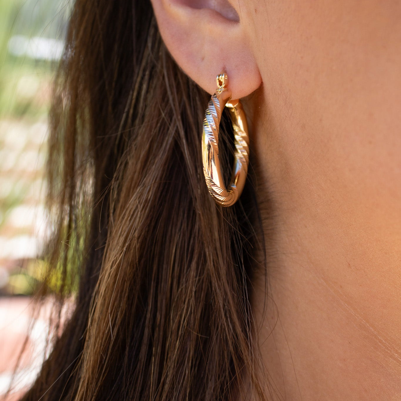 The  Lexi Gold Hoops