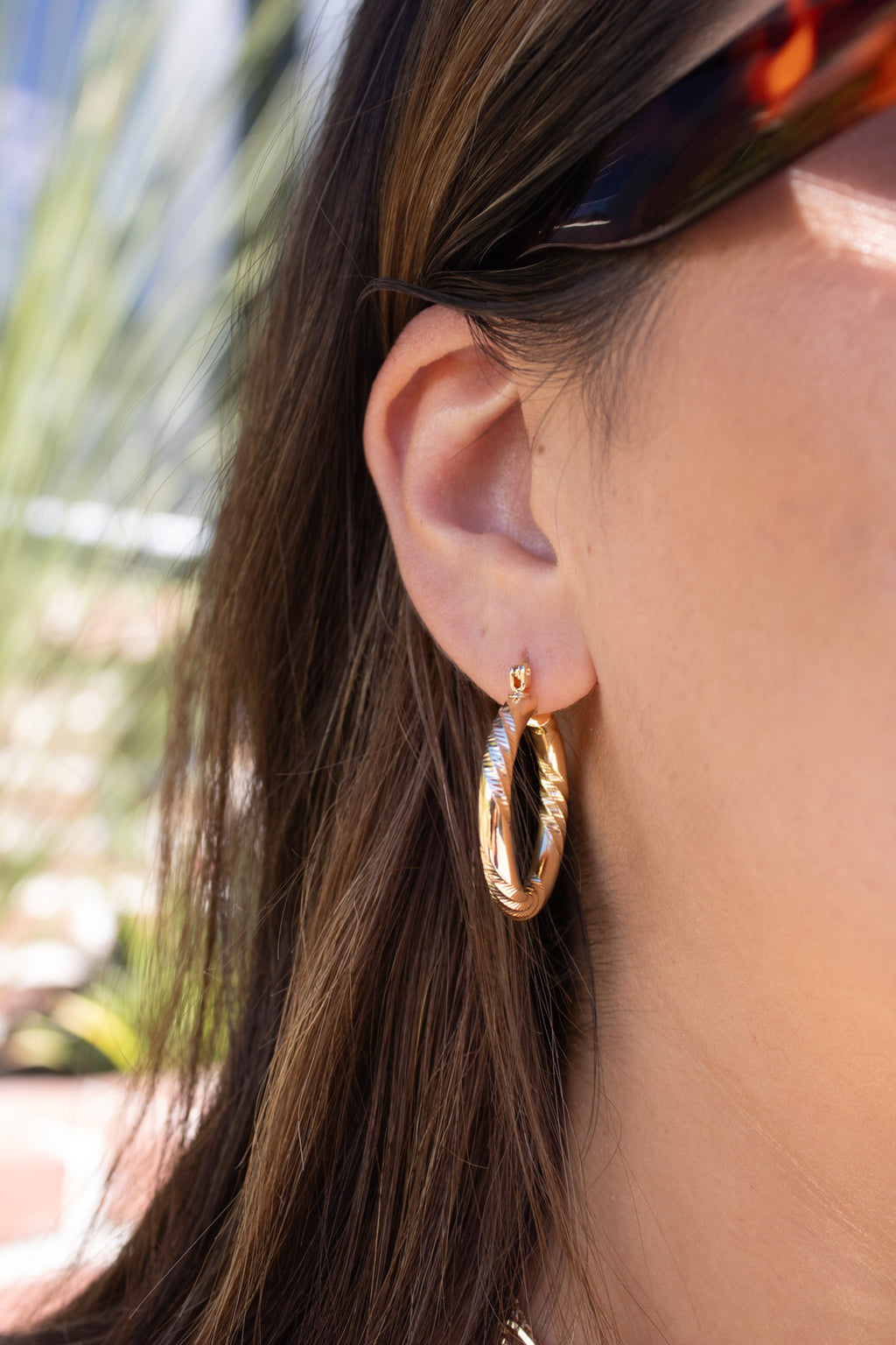 The  Lexi Gold Hoops