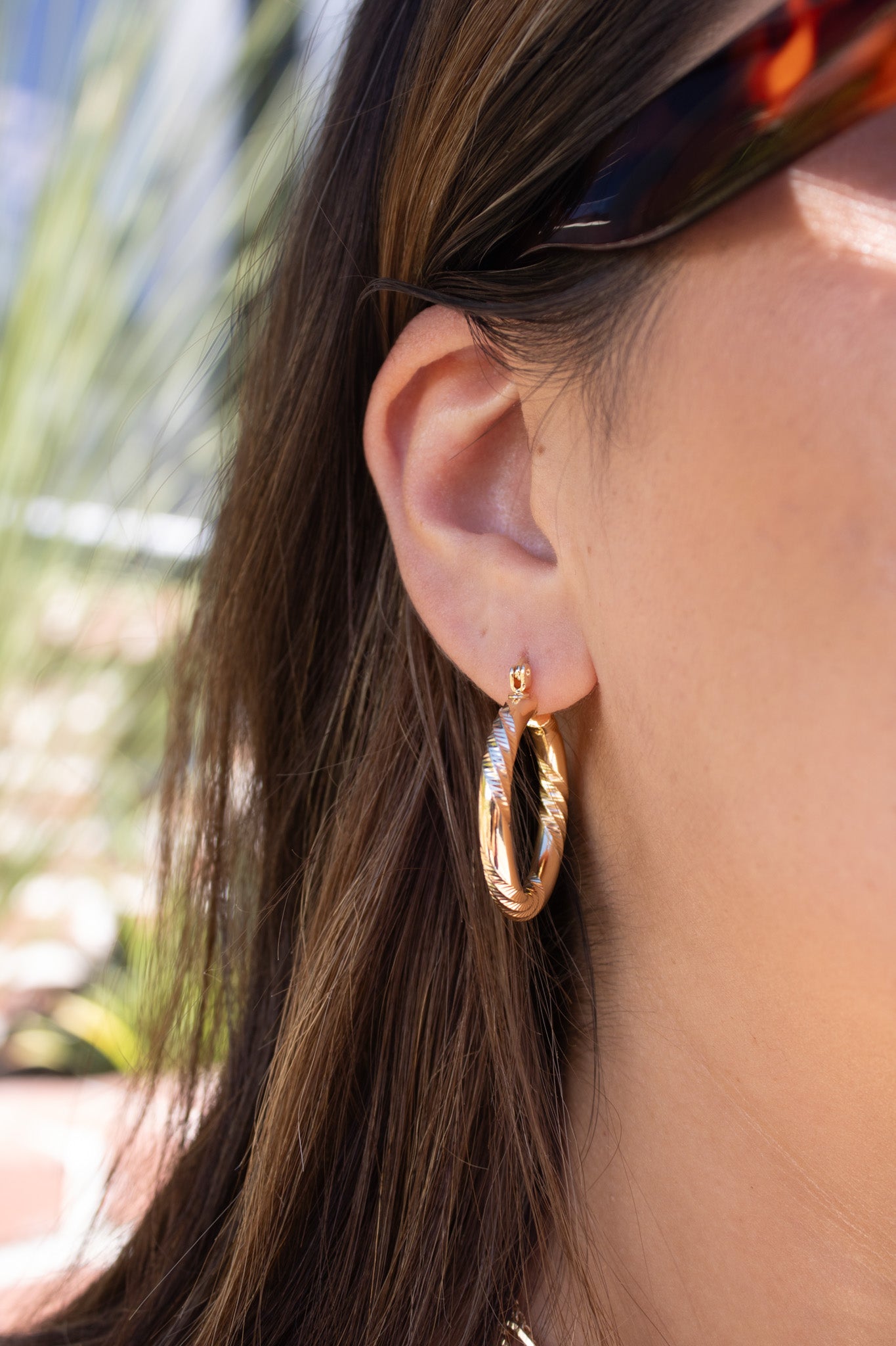 The  Lexi Gold Hoops