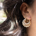 The Ximena Gold Hoops