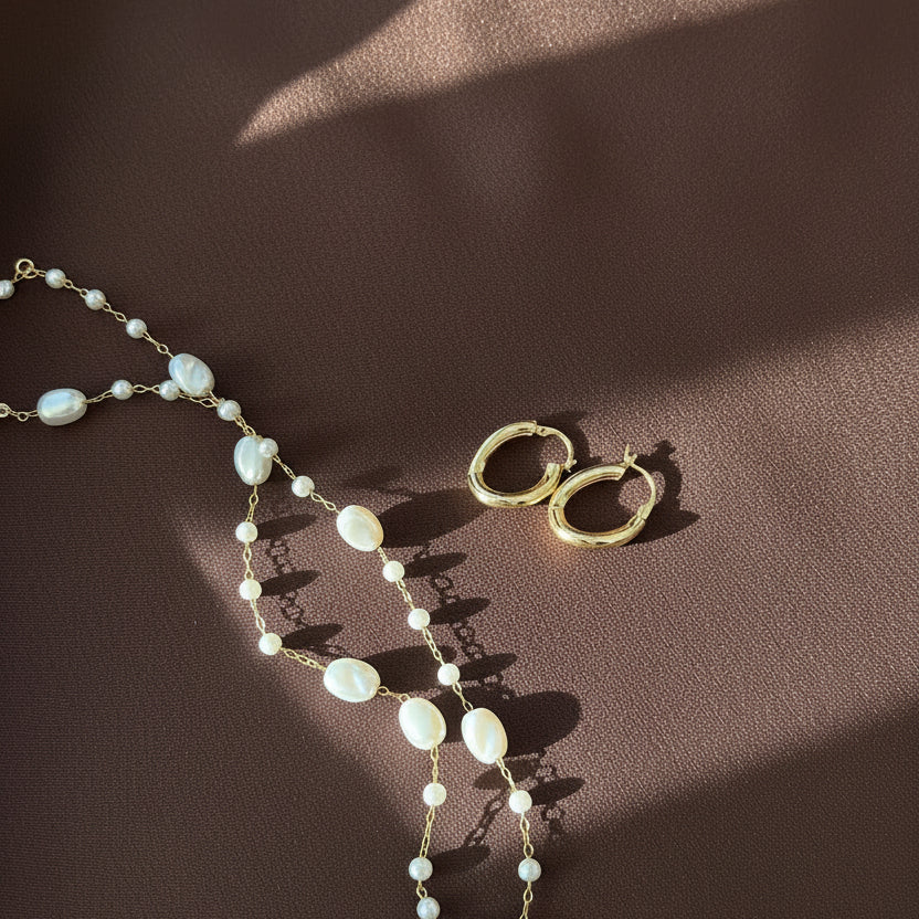 Nia Bold Gold Hoops